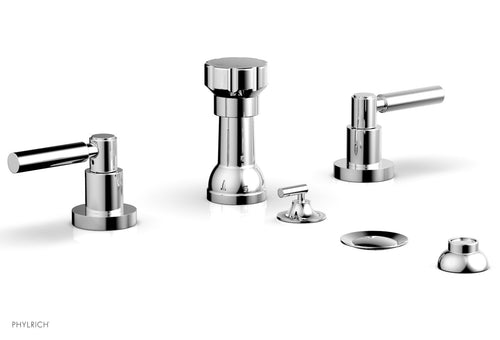 Phylrich BASIC Four Hole Bidet Set - Lever Handles D4130