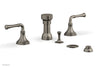 Phylrich 3RING Four Hole Bidet Set D4205