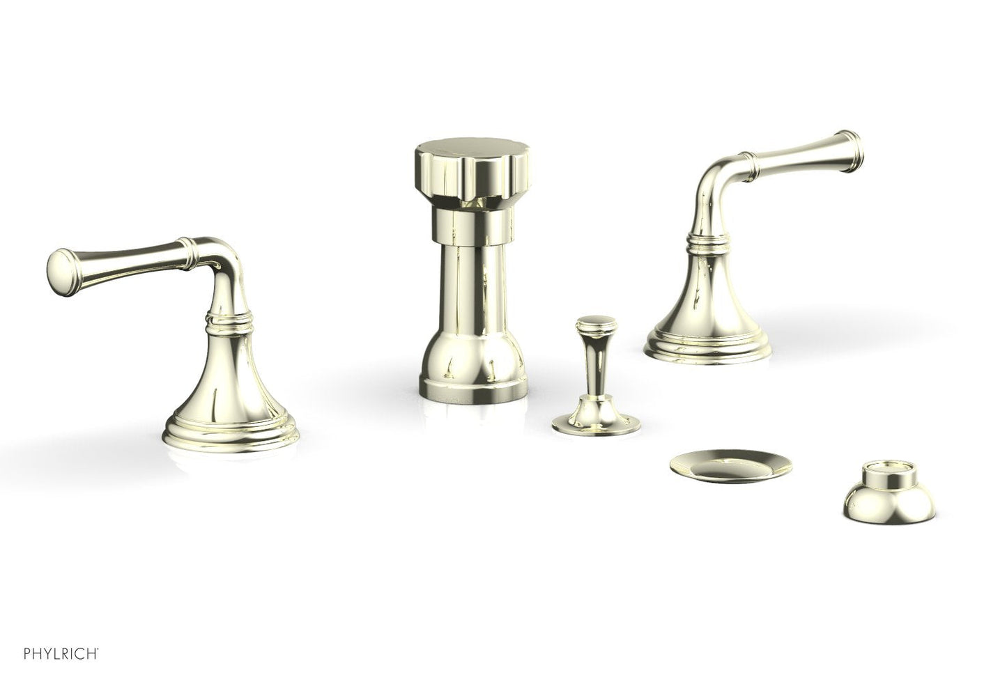 Phylrich 3RING Four Hole Bidet Set D4205