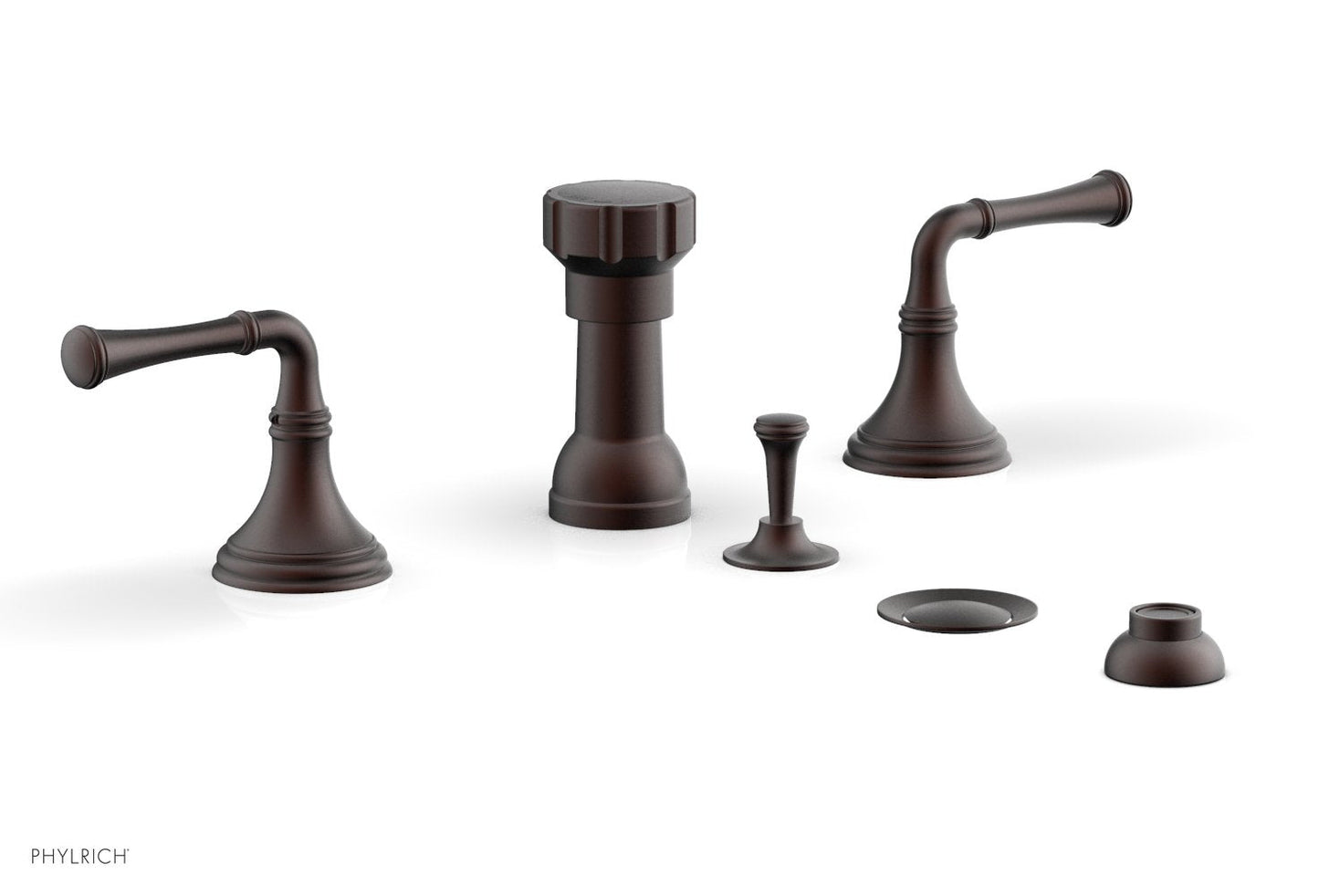 Phylrich 3RING Four Hole Bidet Set D4205