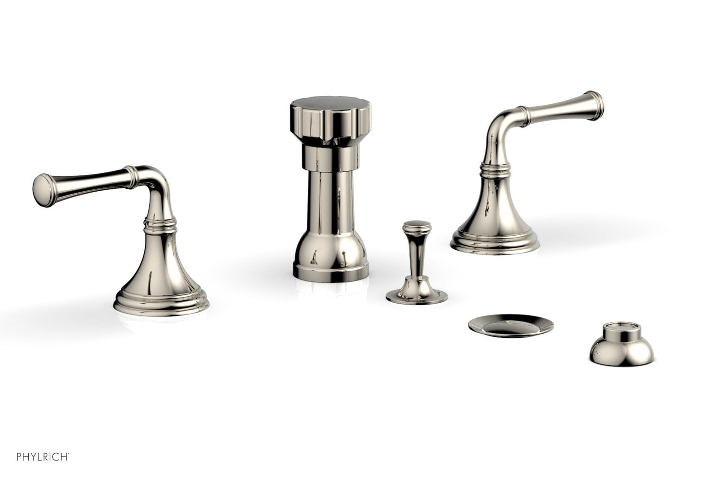 Phylrich 3RING Four Hole Bidet Set D4205