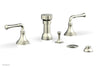 Phylrich 3RING Four Hole Bidet Set D4205