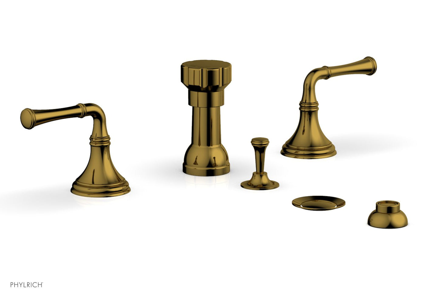 Phylrich 3RING Four Hole Bidet Set D4205