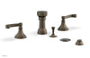 Phylrich 3RING Four Hole Bidet Set D4206