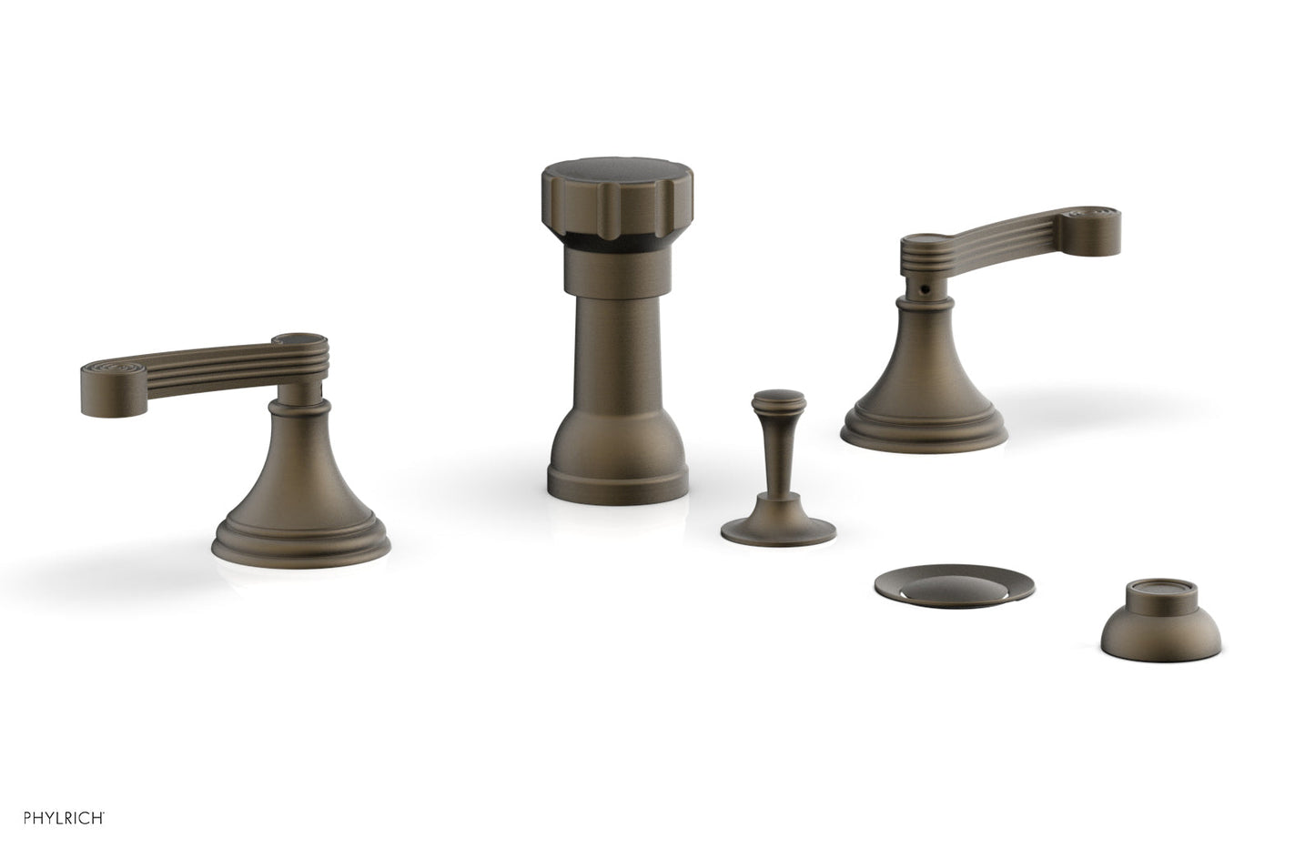 Phylrich 3RING Four Hole Bidet Set D4206
