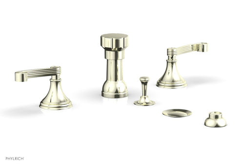 Phylrich 3RING Four Hole Bidet Set D4206