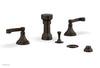 Phylrich 3RING Four Hole Bidet Set D4206