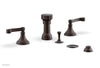 Phylrich 3RING Four Hole Bidet Set D4206