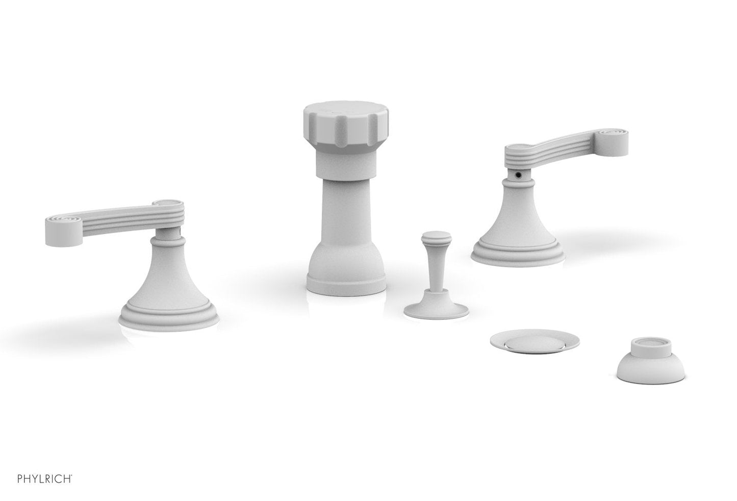 Phylrich 3RING Four Hole Bidet Set D4206