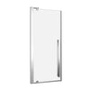 Zitta Shower door 32", in alcove square, in chrome