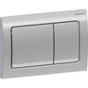 Geberit Alpha01 actuator plate, square, dual flush