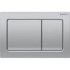 Geberit Alpha01 actuator plate, square, dual flush