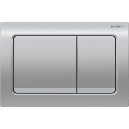 Geberit Alpha01 actuator plate, square, dual flush