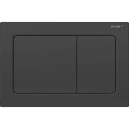 Geberit Alpha01 actuator plate, square, dual flush