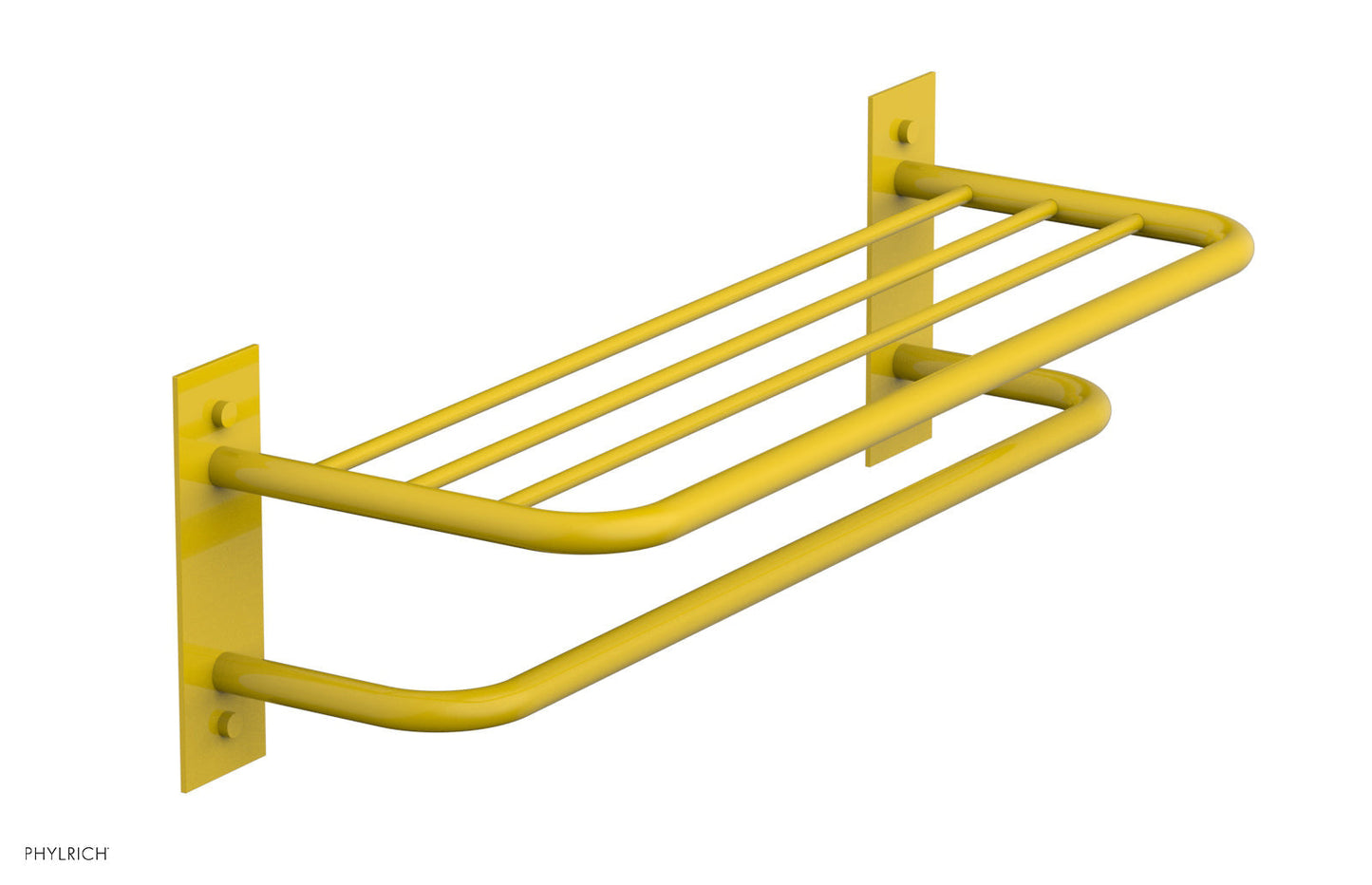 Phylrich BASIC  Towel Rack/Shelf - Double DB46
