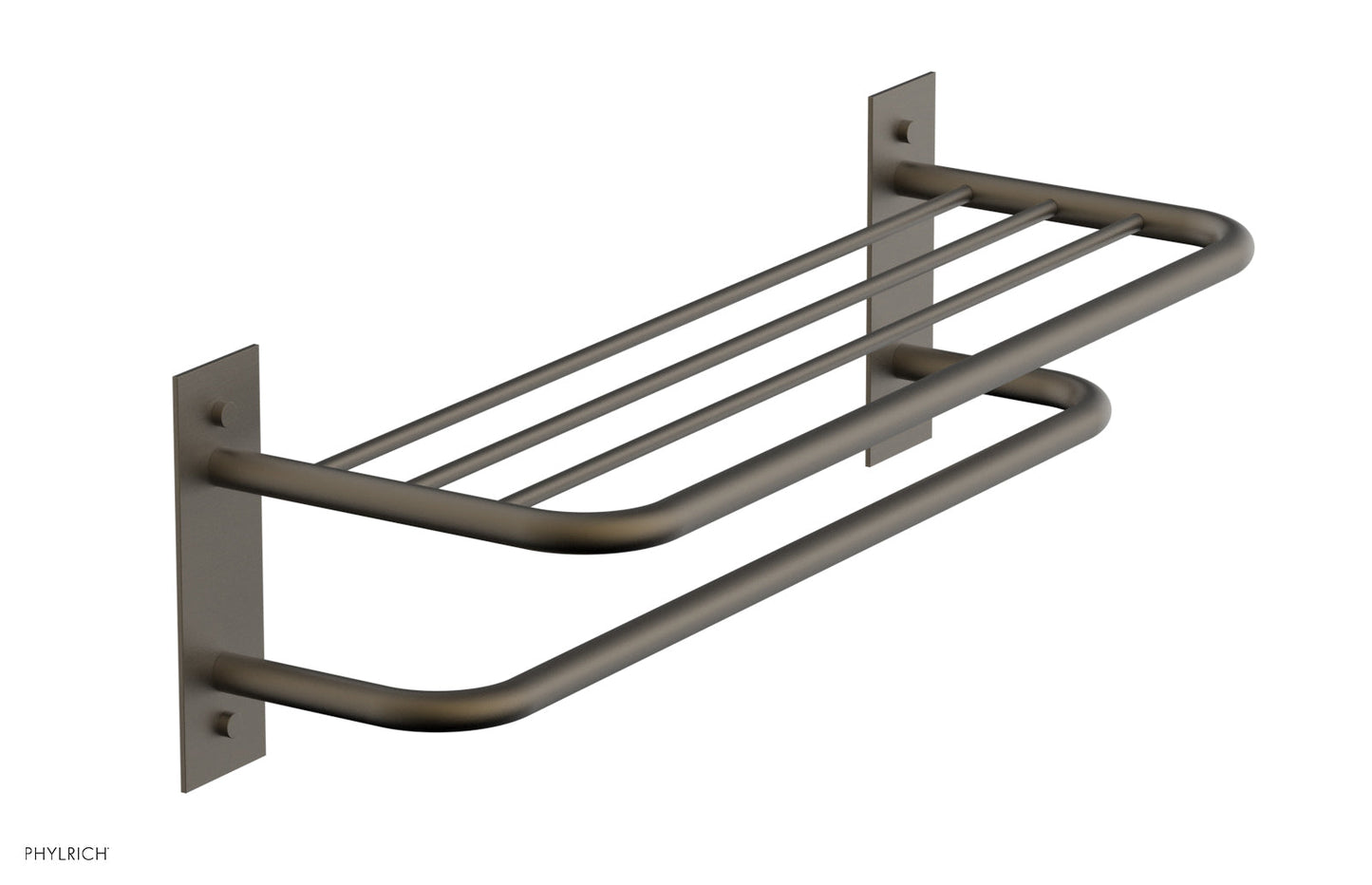 Phylrich BASIC  Towel Rack/Shelf - Double DB46