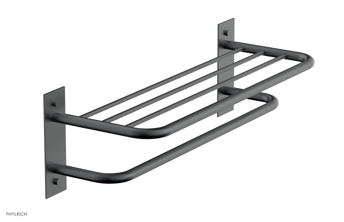 Phylrich BASIC  Towel Rack/Shelf - Double DB46
