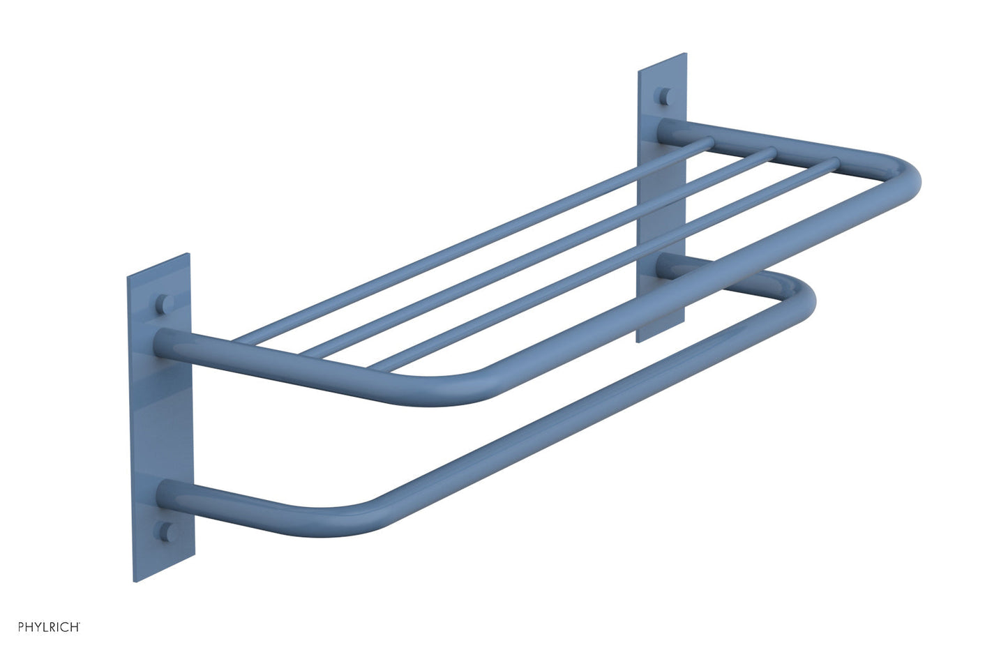 Phylrich BASIC  Towel Rack/Shelf - Double DB46