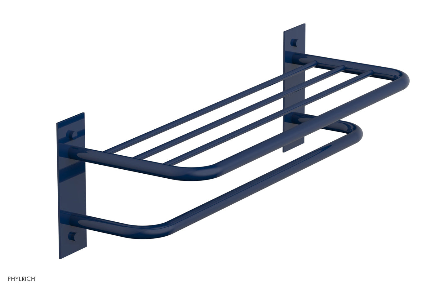 Phylrich BASIC  Towel Rack/Shelf - Double DB46