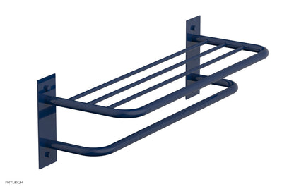 Phylrich BASIC  Towel Rack/Shelf - Double DB46