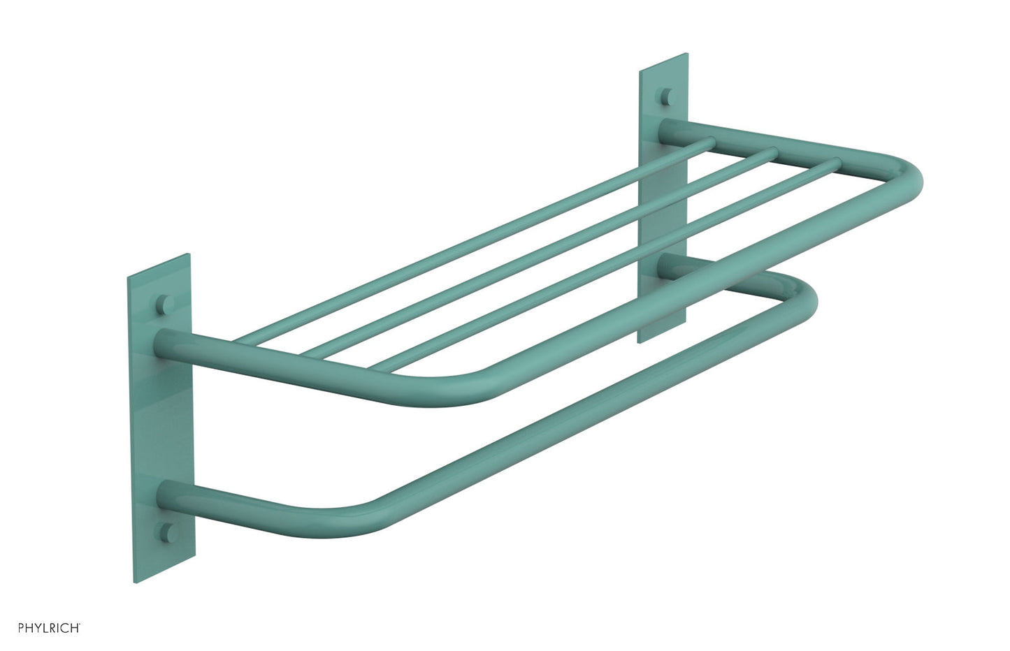 Phylrich BASIC  Towel Rack/Shelf - Double DB46