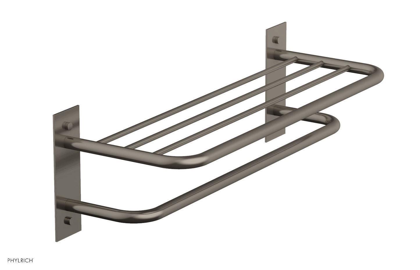 Phylrich BASIC  Towel Rack/Shelf - Double DB46
