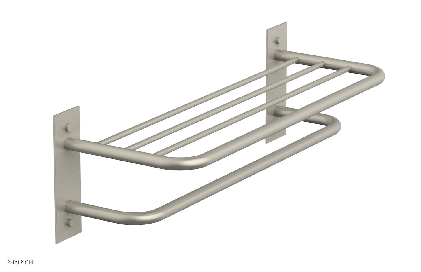 Phylrich BASIC  Towel Rack/Shelf - Double DB46