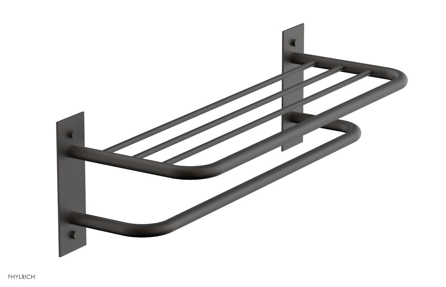 Phylrich BASIC  Towel Rack/Shelf - Double DB46