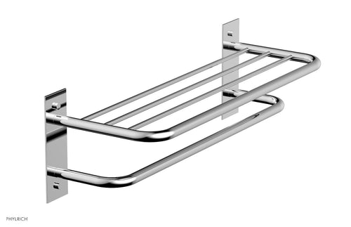 Phylrich BASIC  Towel Rack/Shelf - Double DB46