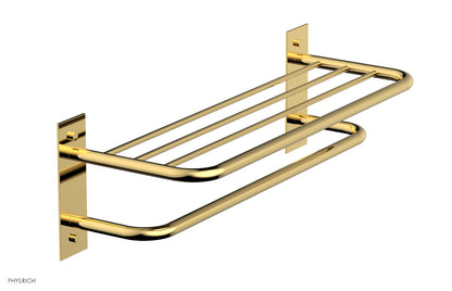 Phylrich BASIC  Towel Rack/Shelf - Double DB46