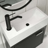 Contac Denison – DEBV1922 – 19″ Wall-Hung Vanity with Top in Black