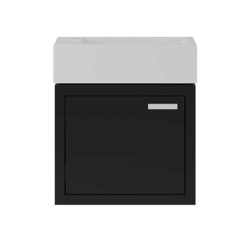 Contrac Denison – DEBV1922 – 19″ Wall-Hung Vanity with Top in Black