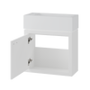 Contac Denison- DEHGWV1922 – 19″ Wall-Hung Vanity with Top in High Gloss White