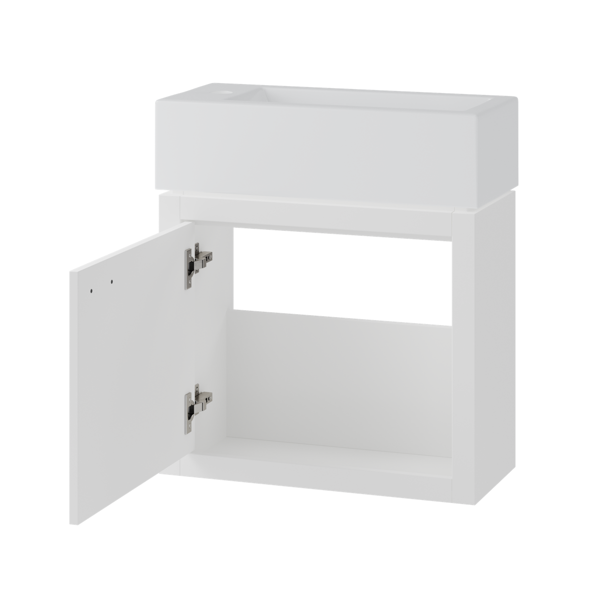 Contac Denison- DEHGWV1922 – 19″ Wall-Hung Vanity with Top in High Gloss White