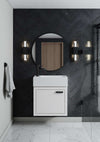 Contac Denison- DEHGWV1922 – 19″ Wall-Hung Vanity with Top in High Gloss White