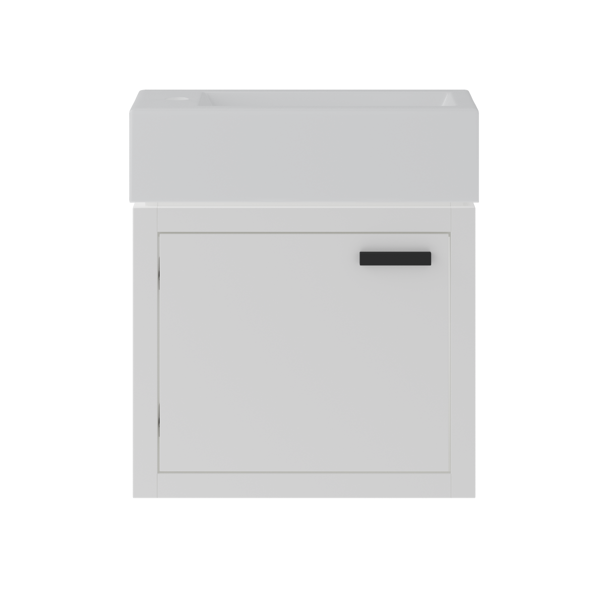 Contac Denison- DEHGWV1922 – 19″ Wall-Hung Vanity with Top in High Gloss White