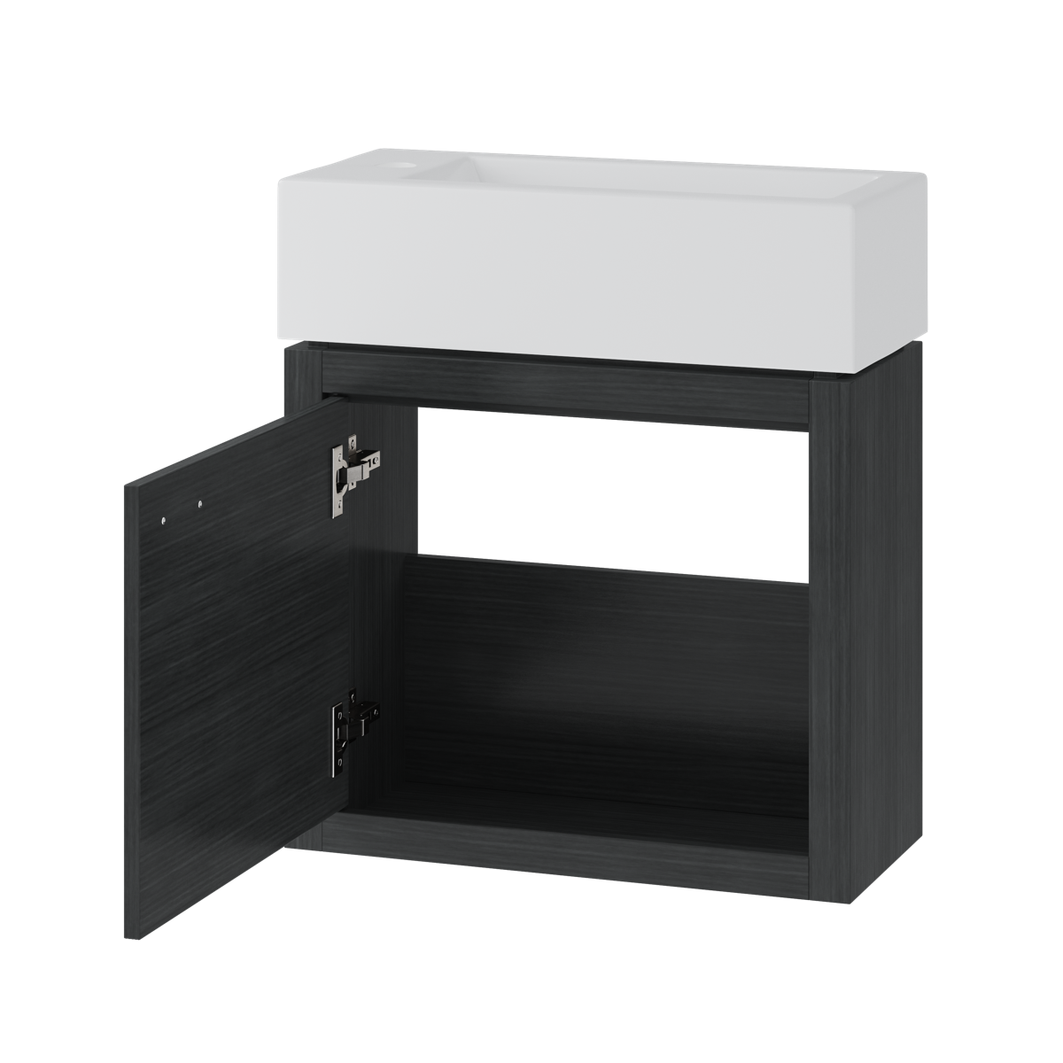 Contac Denison – DERGV1922 – 19″ Wall-Hung Vanity with Top in Rustic Grey