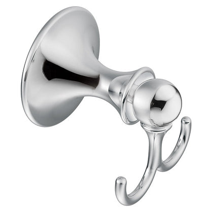 Moen Lounge Chrome Double Robe Hook