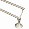 Moen Lounge Chrome 24" Double Towel Bar