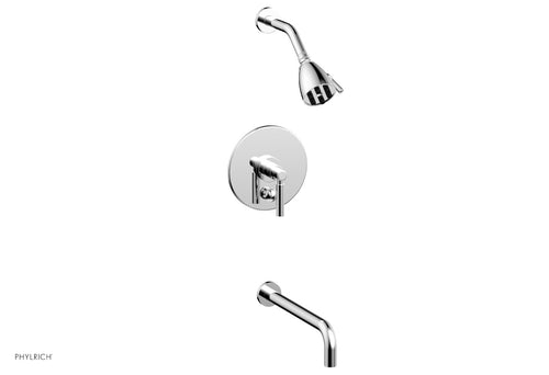 Phylrich BASIC Pressure Balance Tub and Shower Set - 12" Spout DPB2130-12