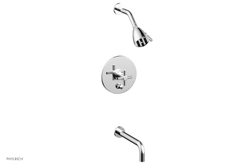 Phylrich BASIC Pressure Balance Tub and Shower Set - 10" Spout DPB2134-10