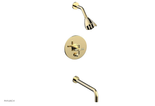Phylrich BASIC Pressure Balance Tub and Shower Set - 14" Spout DPB2134-14