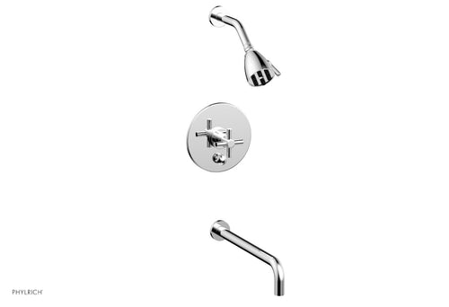 Phylrich BASIC Pressure Balance Tub and Shower Set - 14" Spout DPB2134-14