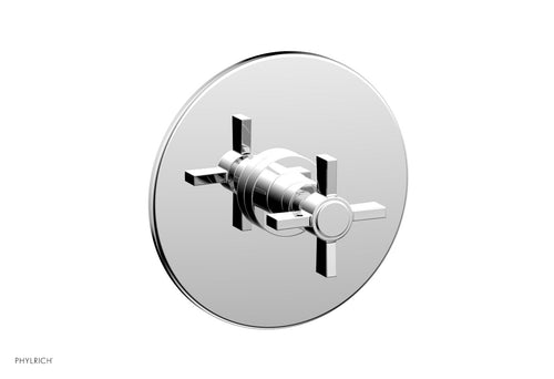 Phylrich BASIC Pressure Balance Shower Set Trim Only  - Blade Cross Handle DPB3137TO