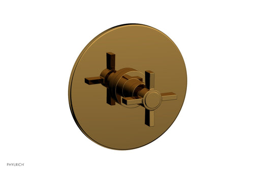 Phylrich BASIC Pressure Balance Shower Set Trim Only  - Blade Cross Handle DPB3137TO