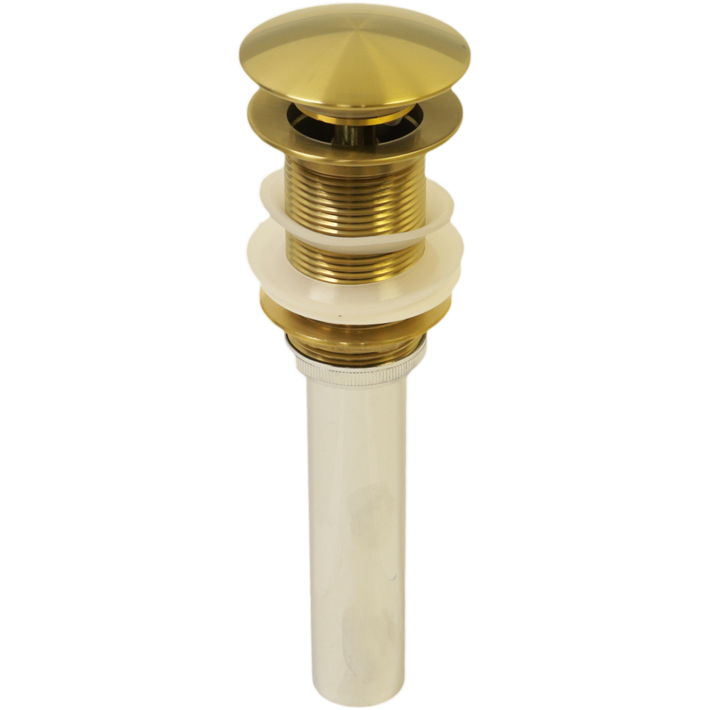 Kodaen Pop-up drain with overflow, stainless steel