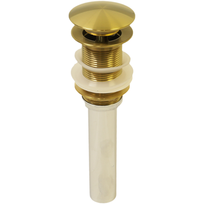 Kodaen Pop-up drain with overflow, stainless steel