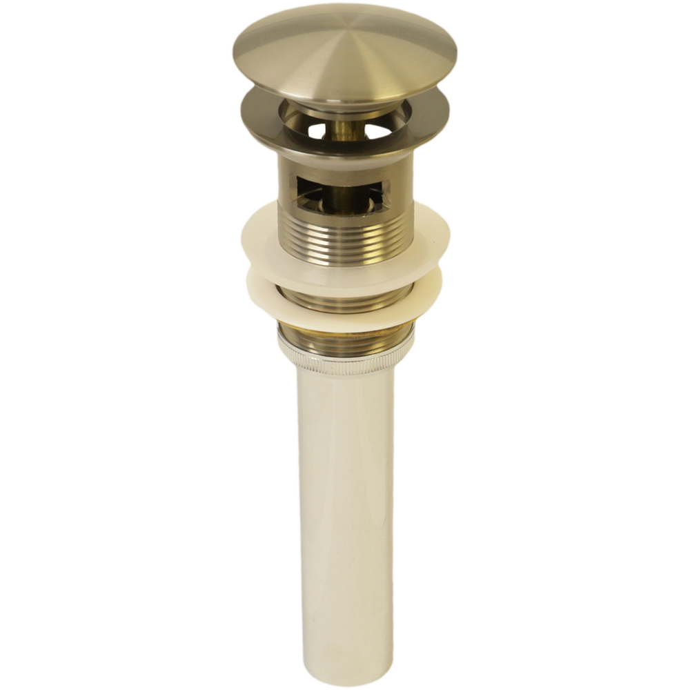 Kodaen Pop-up drain with overflow, stainless steel