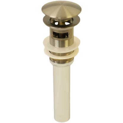 Kodaen Pop-up drain with overflow, stainless steel