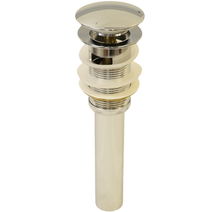 Kodaen Pop-up drain with overflow, stainless steel